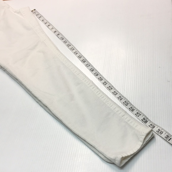 True Religion Women Shannon White Slim Fit Soft Corduroy Pant. Sz 29 - Picture 10 of 11